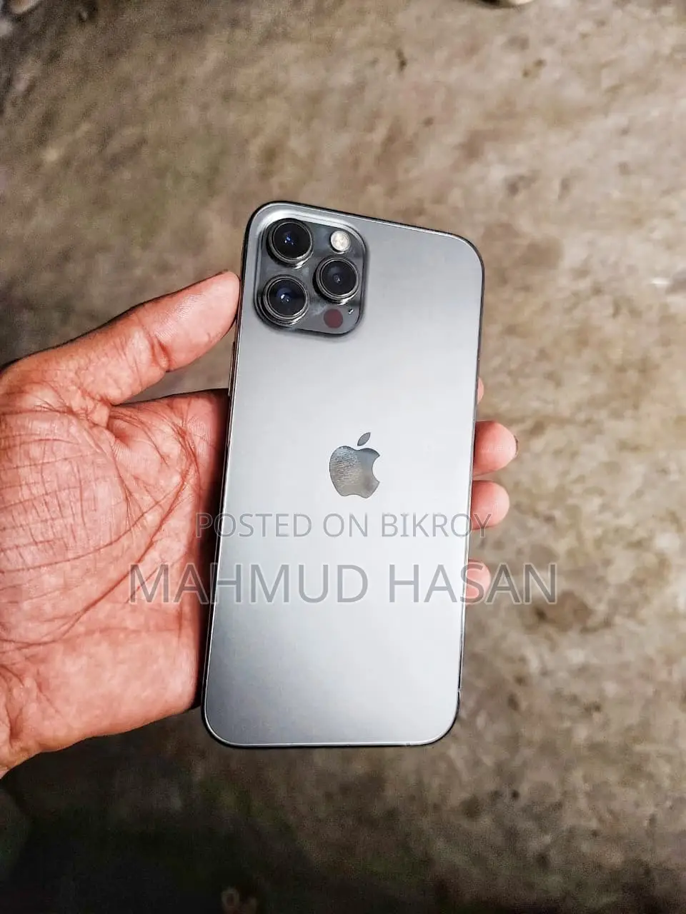 অ্যাপল আইফোন ১২ প্রো ম্যাক্স ১২৮ জিবি ব্ল্যাক