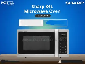 R-34ct(St) Solo Microwave Oven Sharp 34 Liter