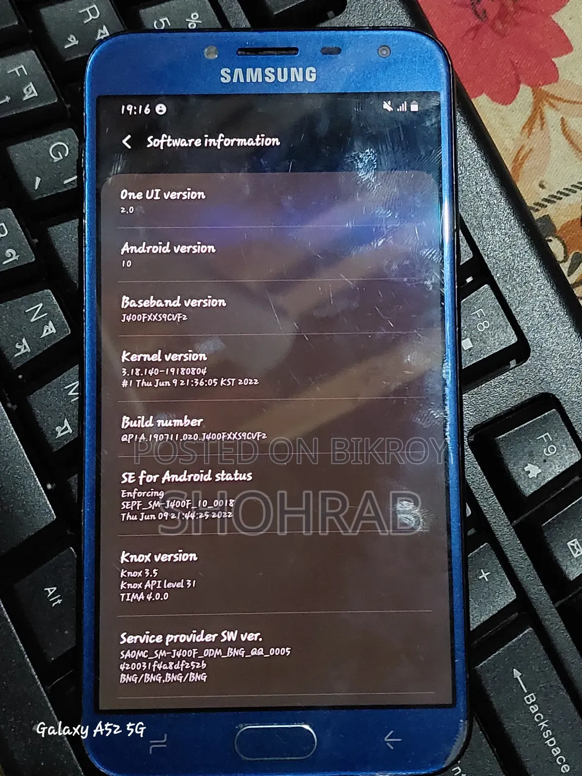 Samsung Galaxy J4 16 GB Blue
