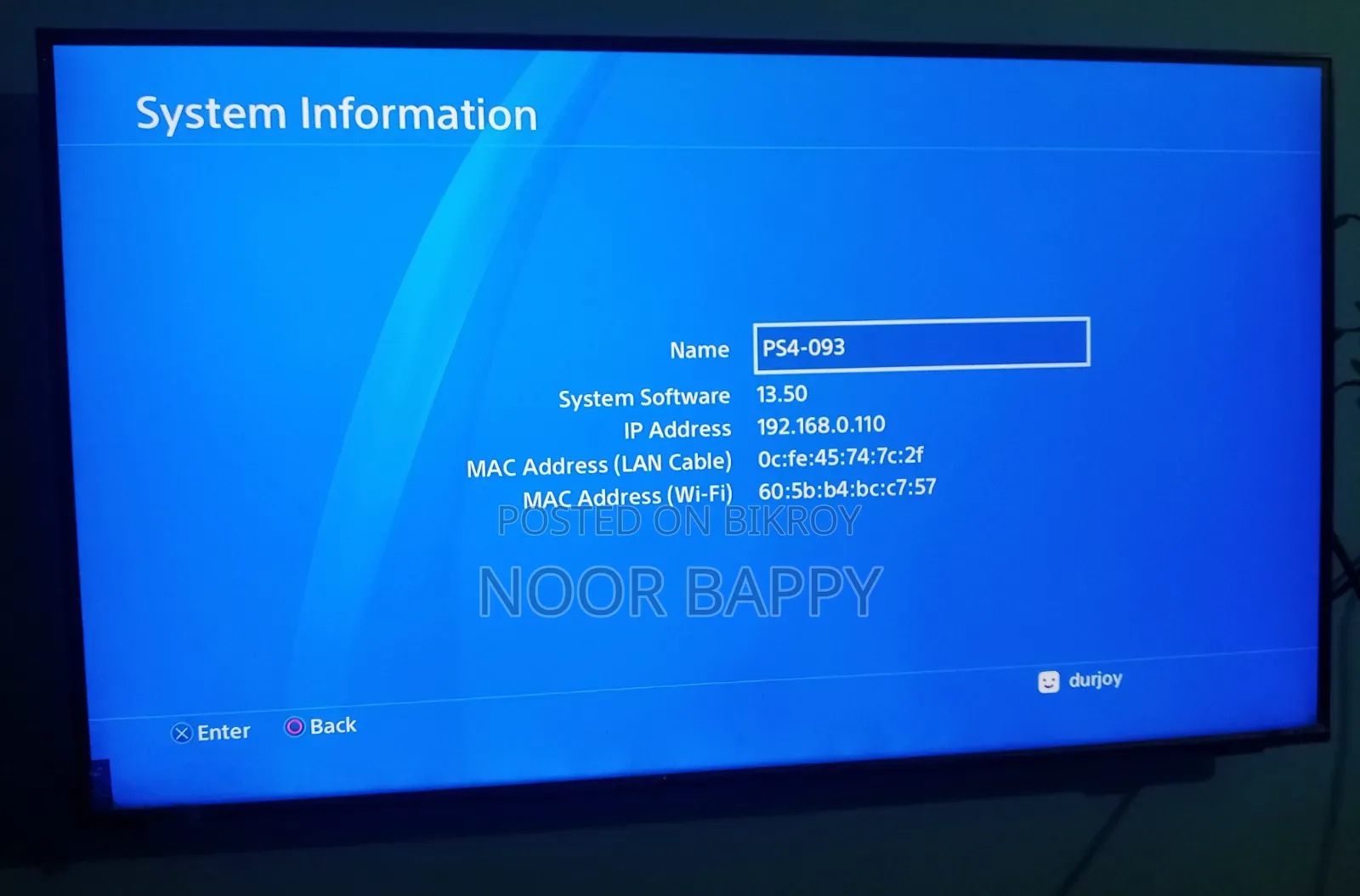 Ps4 Console, With 2 Controllers, Necessary Cables, Six Games
