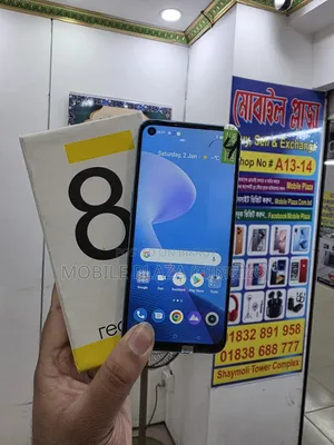 নতুন রিয়েলমি ৮ ৫জি ১২৮ জিবি ব্ল্যাক