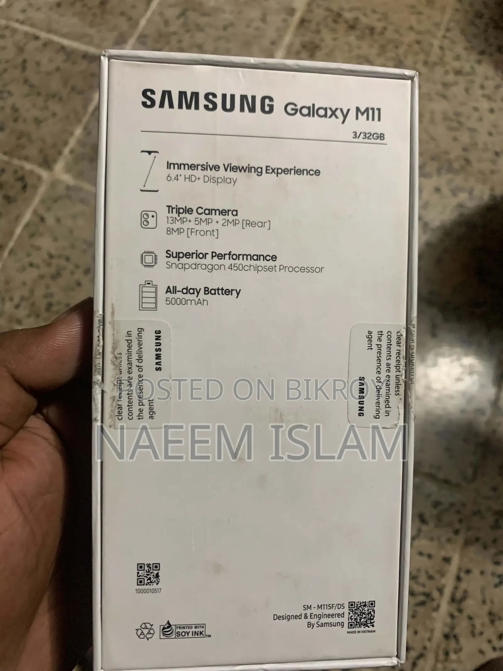 Samsung Galaxy M11 32 GB Black