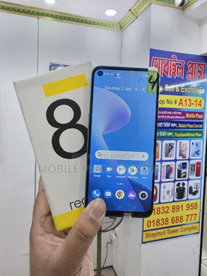 নতুন রিয়েলমি ৮ ৫জি ১২৮ জিবি ব্ল্যাক