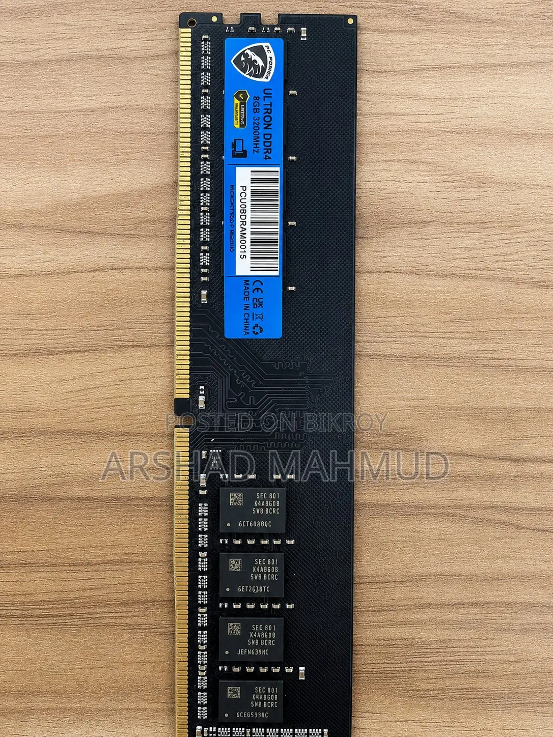 Pcpower Ultron 8gb Ddr4 3200mhz