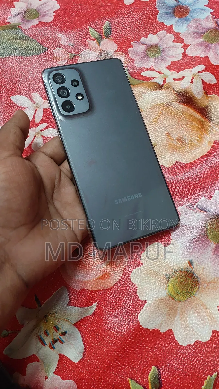 স্যামসাং গ্যালাক্সি এ৭৩ ৫জি ২৫৬ জিবি কালো