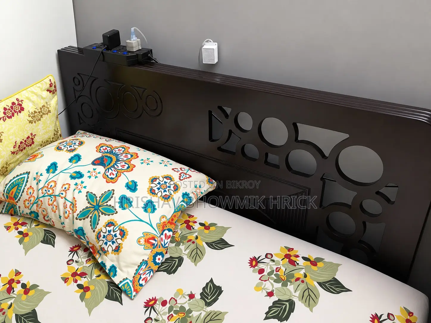 Wooden Bed Frame (4ft by 7ft)