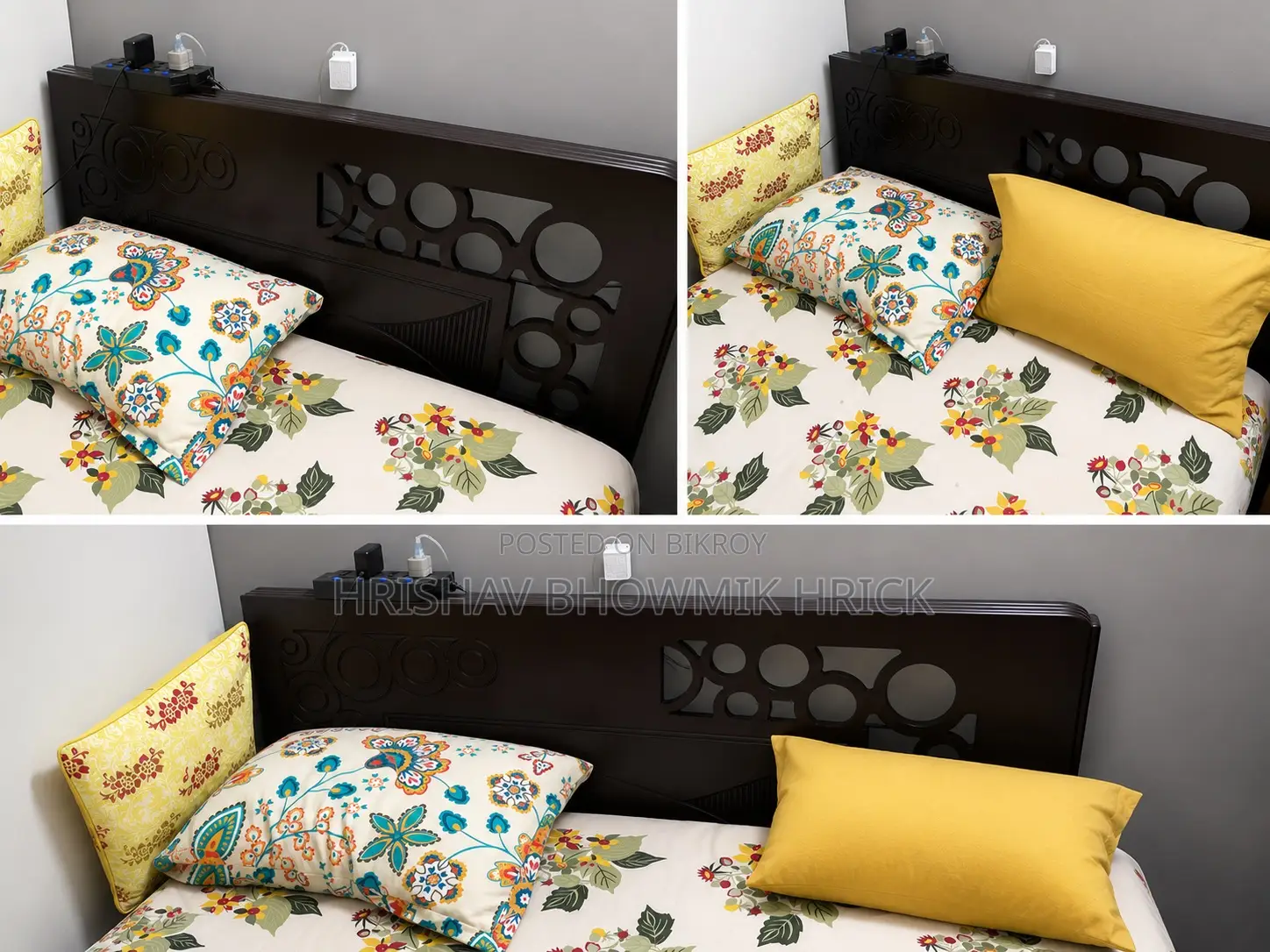 Wooden Bed Frame (4ft by 7ft)