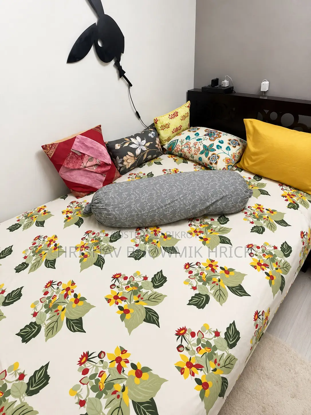 Wooden Bed Frame (4ft by 7ft)