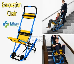 Stair Climber Chair, Foldable Evacuation for Disabled Elderly People