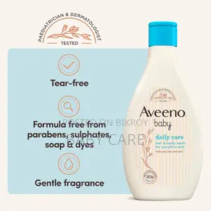 Aveeno Baby Daily Care Hair And Body Wash 400ml