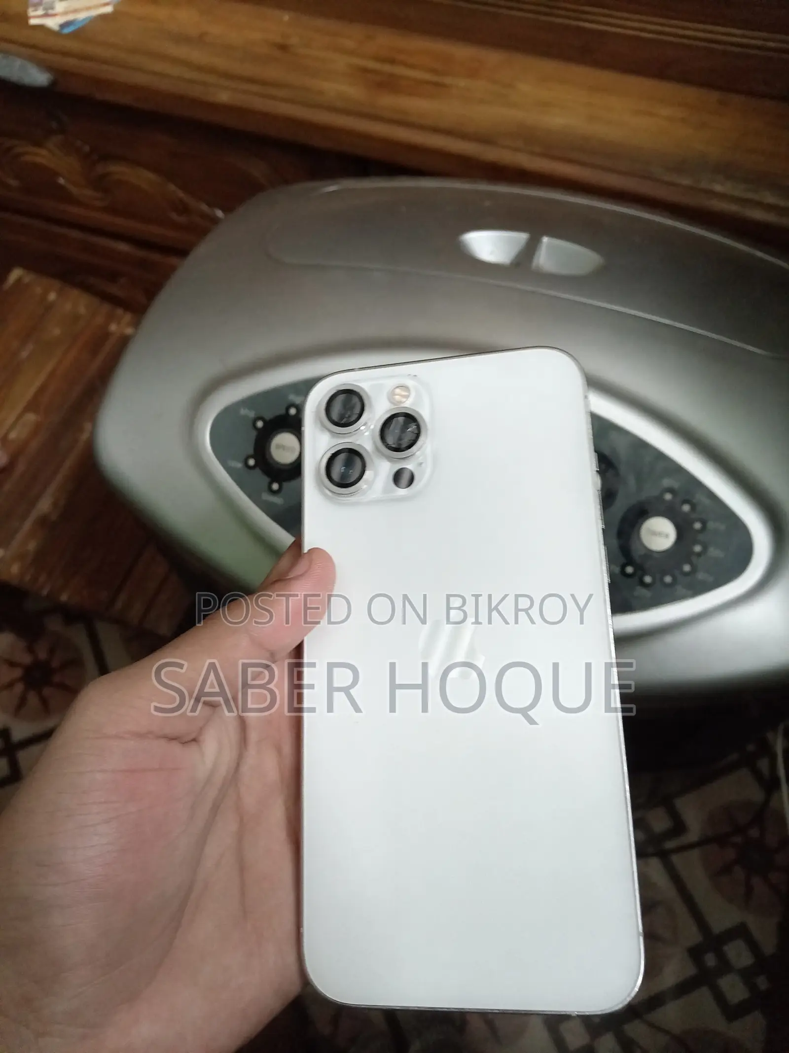 অ্যাপল আইফোন ১২ প্রো ম্যাক্স ১২৮ জিবি সাদা