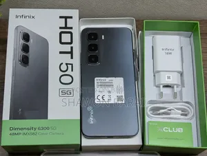 নতুন ইনফিনিক্স হট ৫০ ১২৮ জিবি কালো
