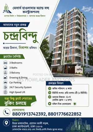 4-Bedroom Apartment in Chandrabindu, Vashantek for Sale