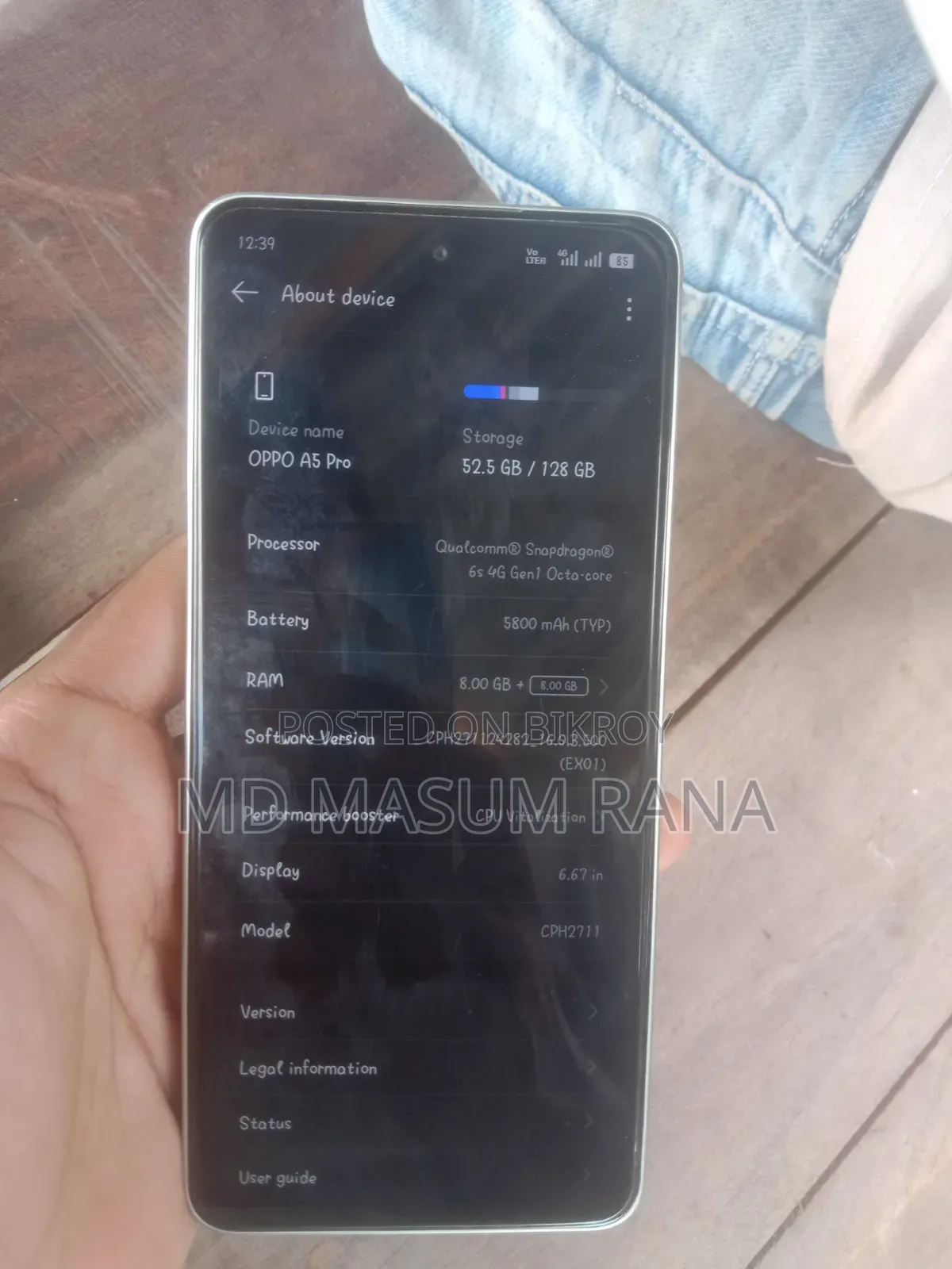 Oppo A3 Pro 256 GB Rose Gold