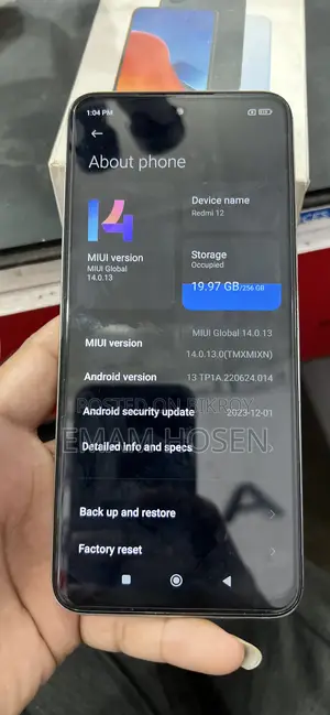 Xiaomi Redmi 12 256 GB White