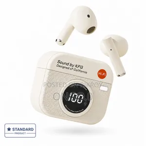 Berlin Sound Q86 Retro Digital Display Bluetooth Earbuds