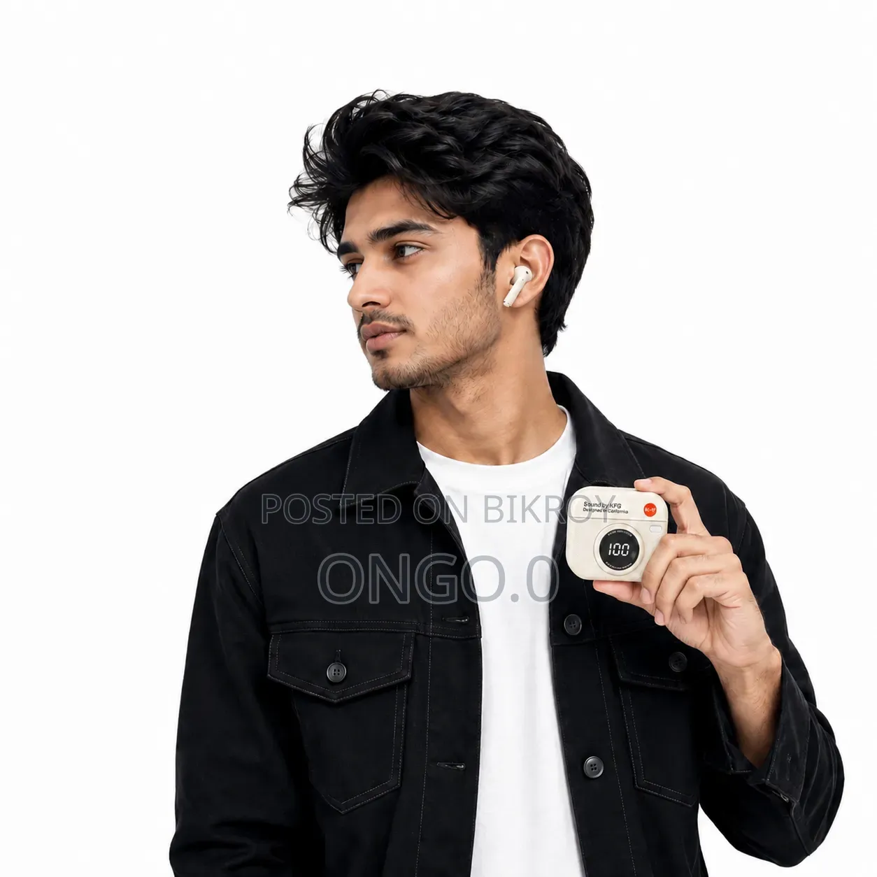 বার্লিন সাউন্ড Q86 রেট্রো ডিজিটাল ডিসপ্লে ব্লুটুথ ইয়ারবাডস