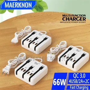 Usb 3 in 1 Charger for Android Apple