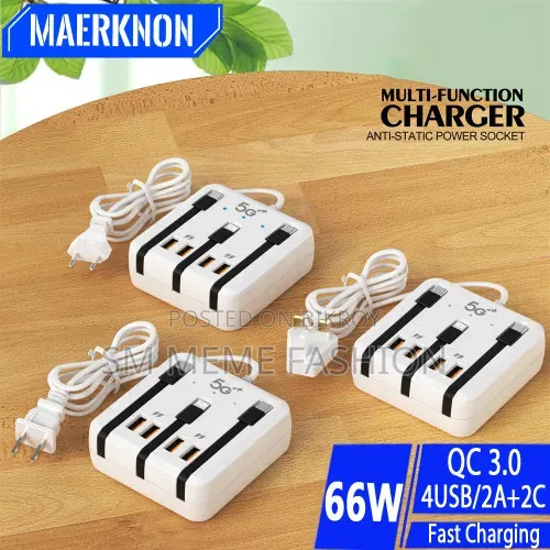 Usb 3 in 1 Charger for Android Apple