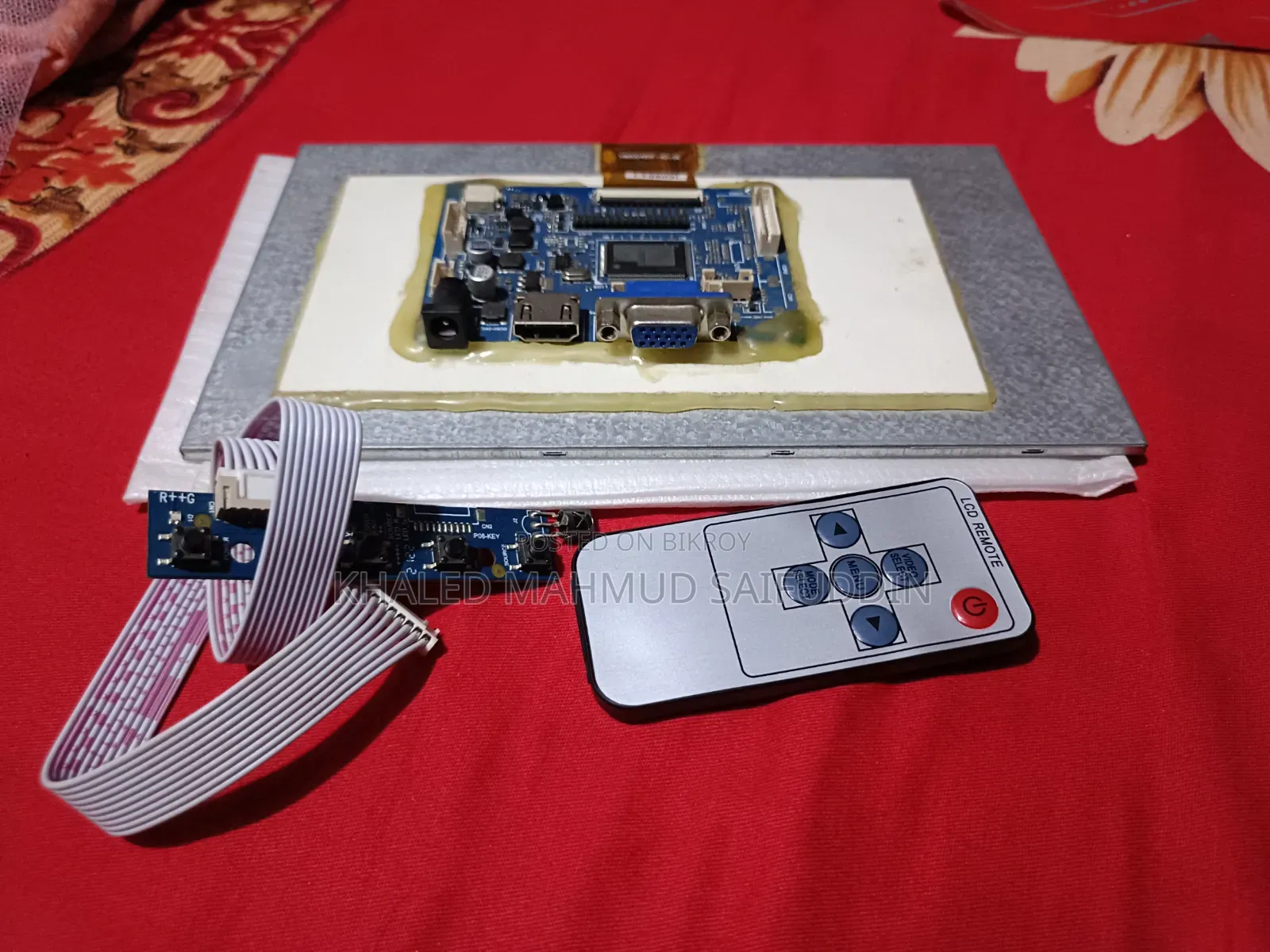 ৮ ইঞ্চি এলসিডি ডিসপ্লে রেডি ড্রাইভার সহ