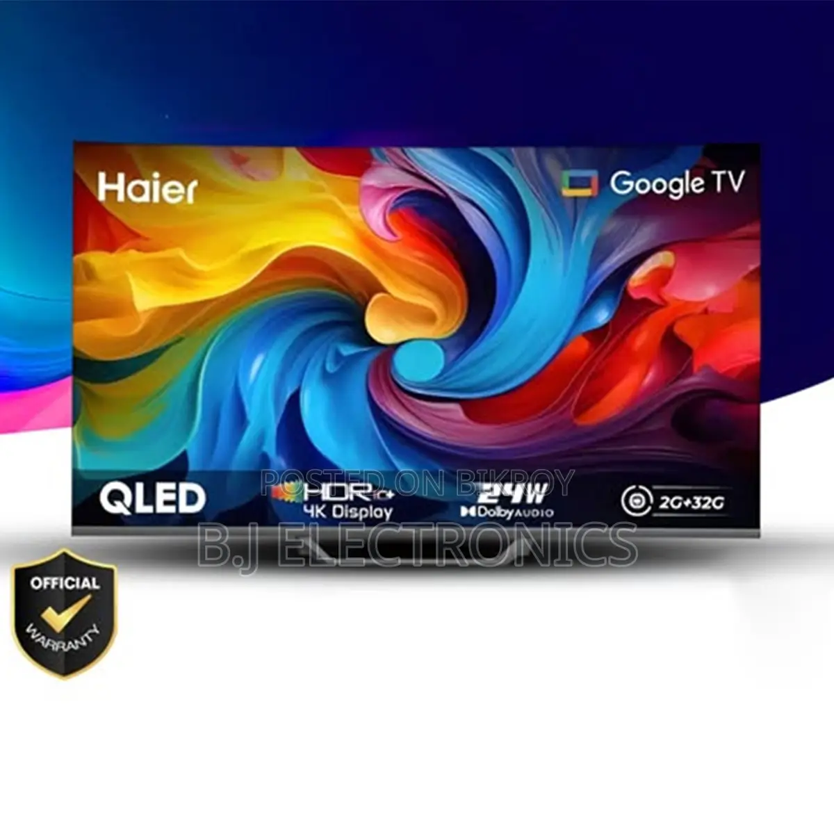 Haier H32s80efx 32" Qled Fhd Android Google Tv