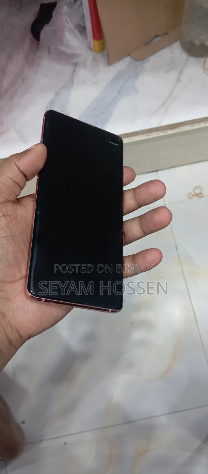 স্যামসাং গ্যালাক্সি এস১০ প্লাস ১২৮ জিবি কমলা