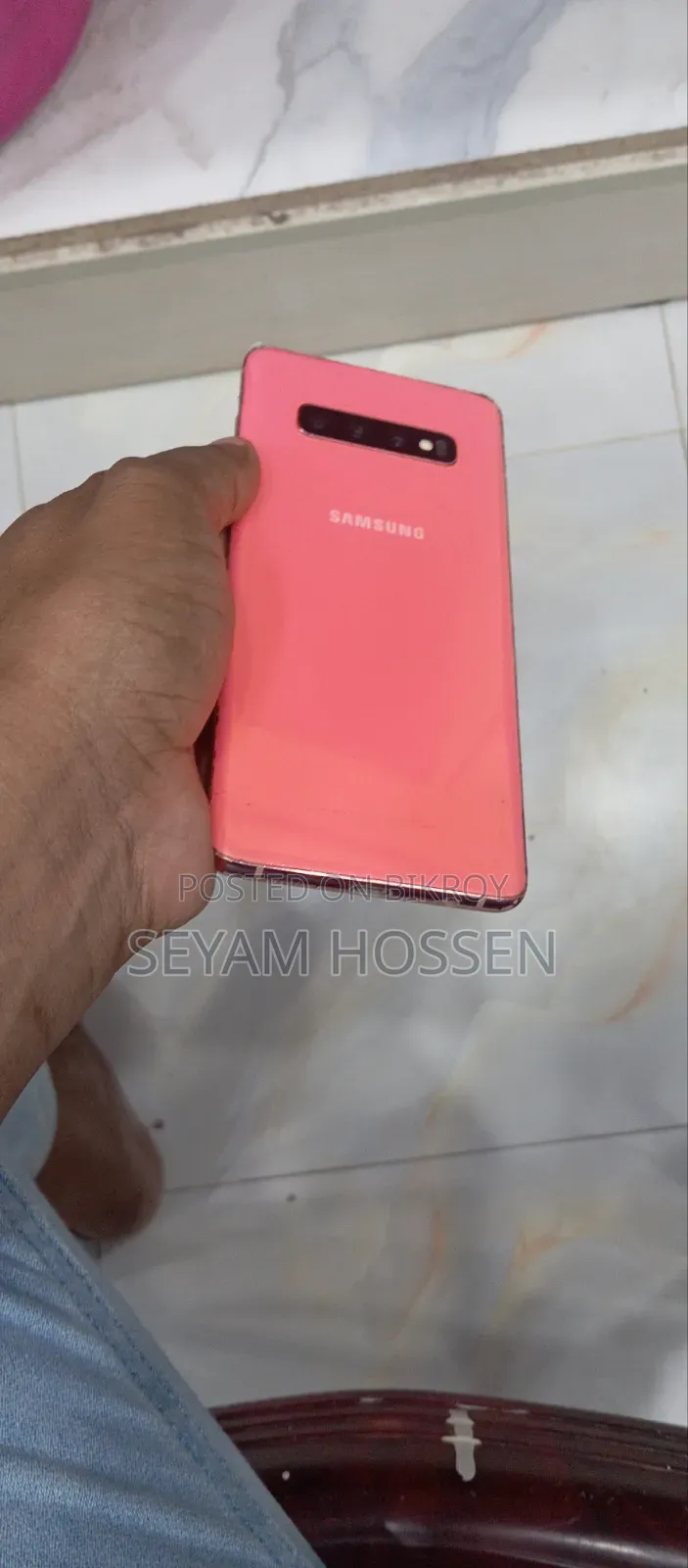 স্যামসাং গ্যালাক্সি এস১০ প্লাস ১২৮ জিবি কমলা