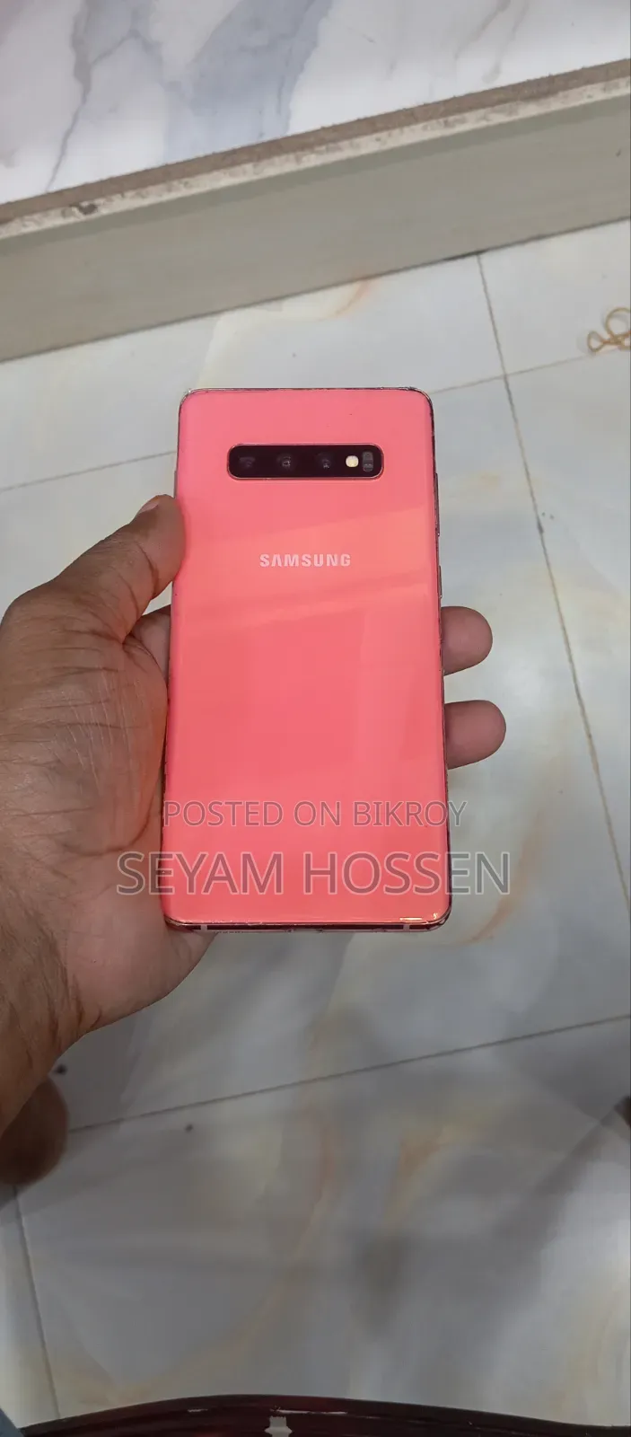 স্যামসাং গ্যালাক্সি এস১০ প্লাস ১২৮ জিবি কমলা