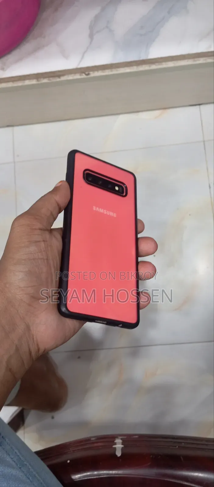 স্যামসাং গ্যালাক্সি এস১০ প্লাস ১২৮ জিবি কমলা