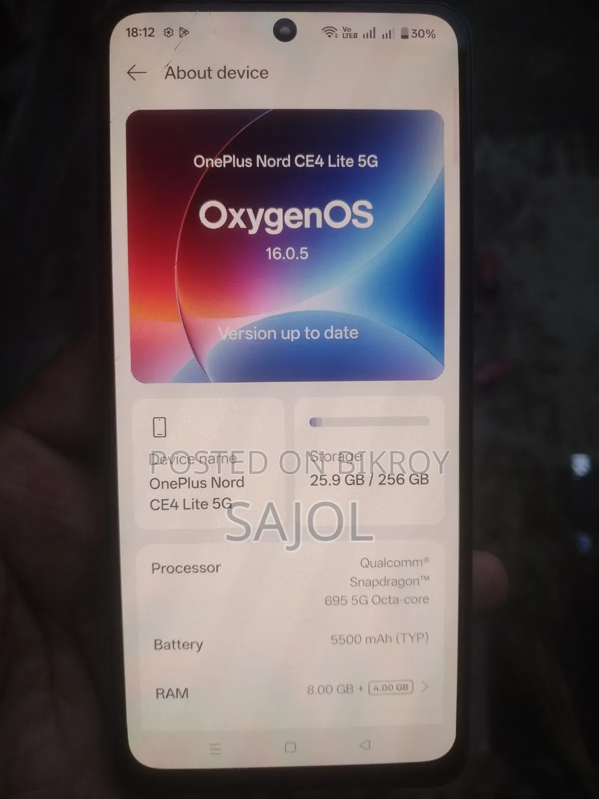 OnePlus Nord CE4 Lite 256 GB Blue