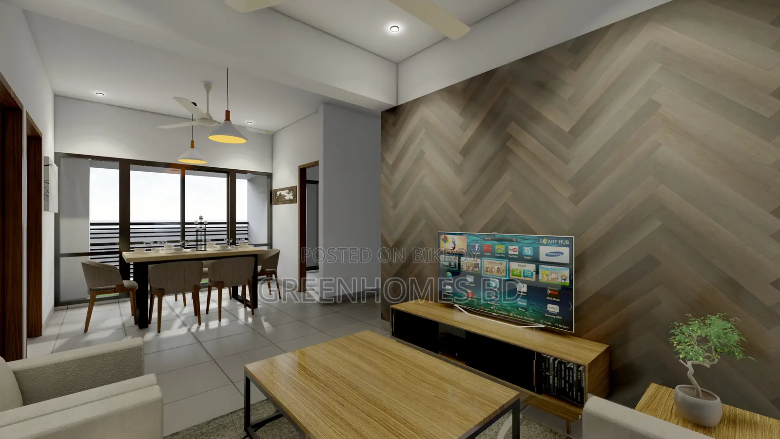 3 Bedroom Apartment in Sarinco Bliss, Mirpur for sale