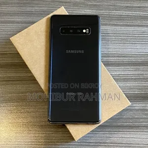 নতুন স্যামসাং গ্যালাক্সি এস১০ প্লাস ১২৮ জিবি কালো