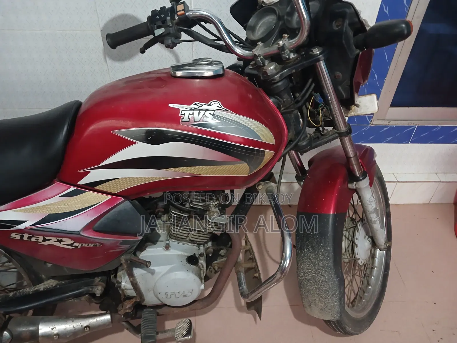 TVS Metro 2012 Red