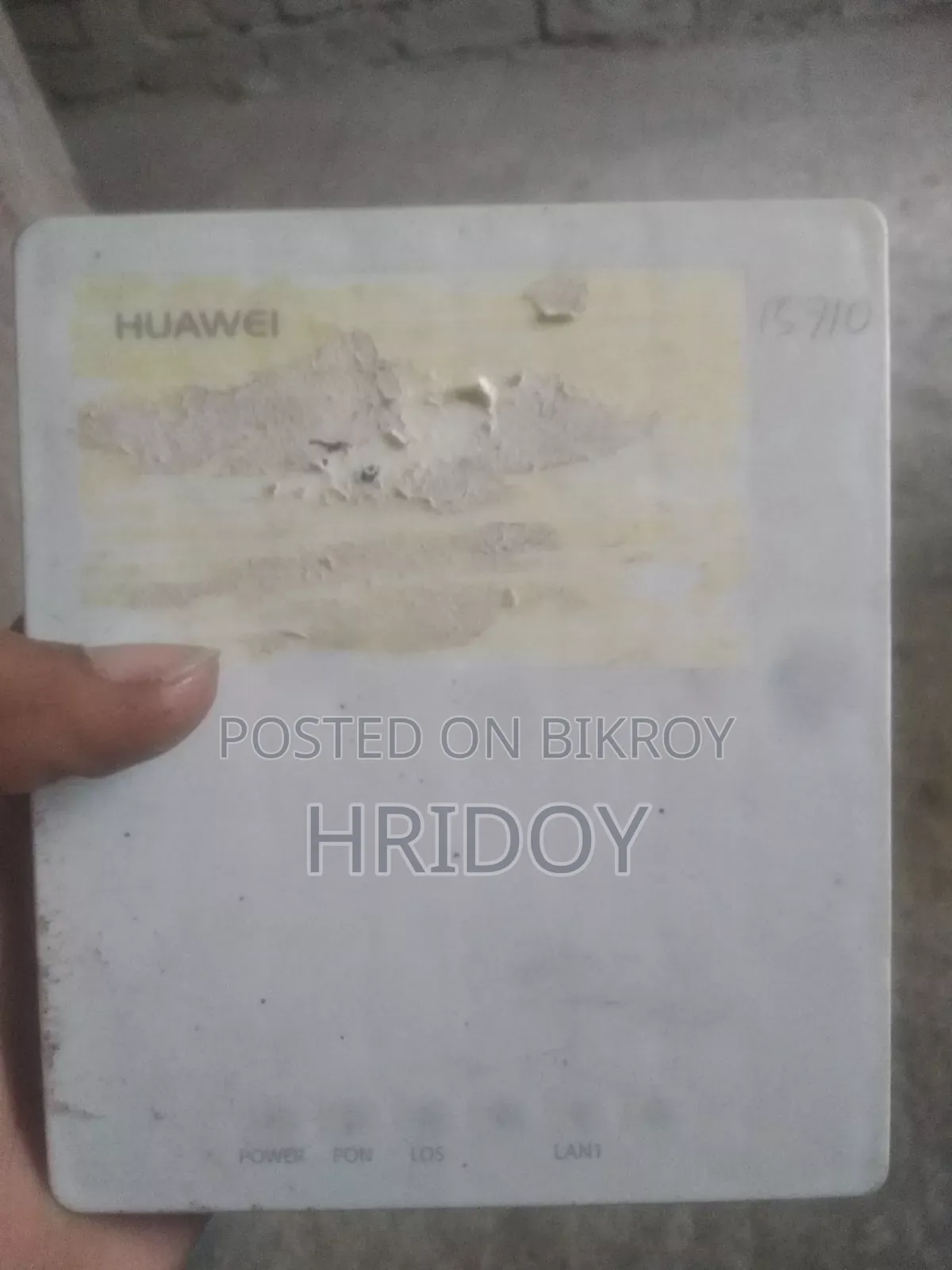 Huawei Onu, ফ্রেশ কন্ডিশন