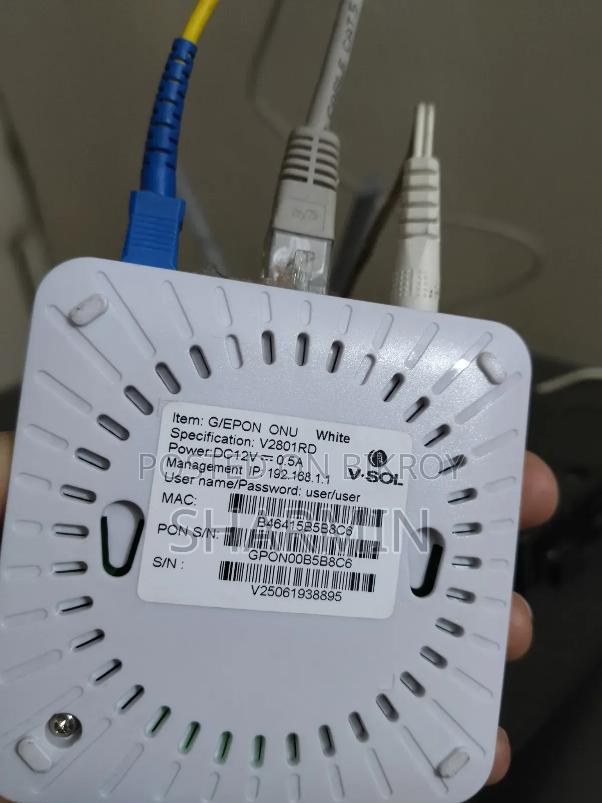 Tp Link Router (Model Tl-Wr850n 300 Mbps) and V.Sol (G/Epon) for Sale
