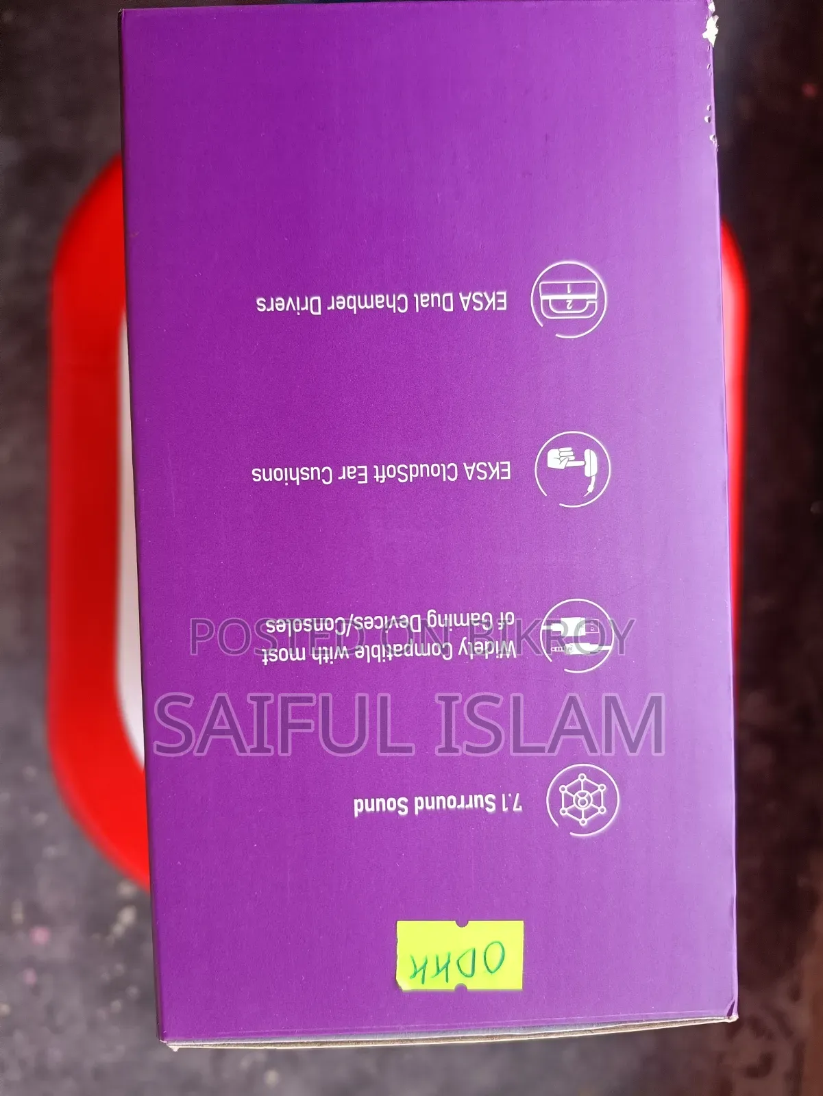 Eksa E900 Pro গেমিং হেডসেট