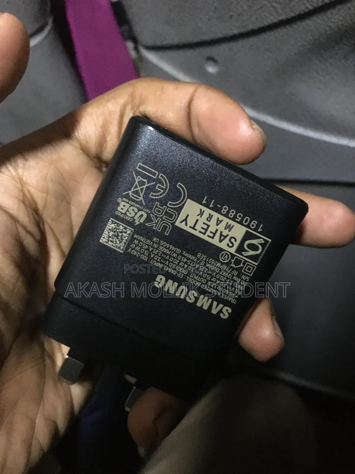 Samsung's Original Super Fast Charger for Sale 45W