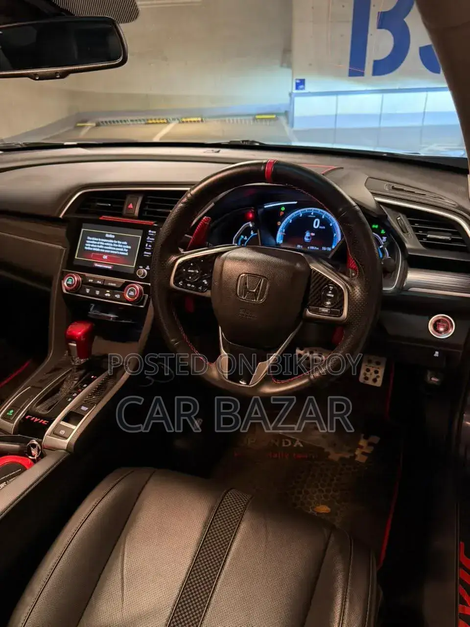 Honda Civic EX Sedan 2019 Blue