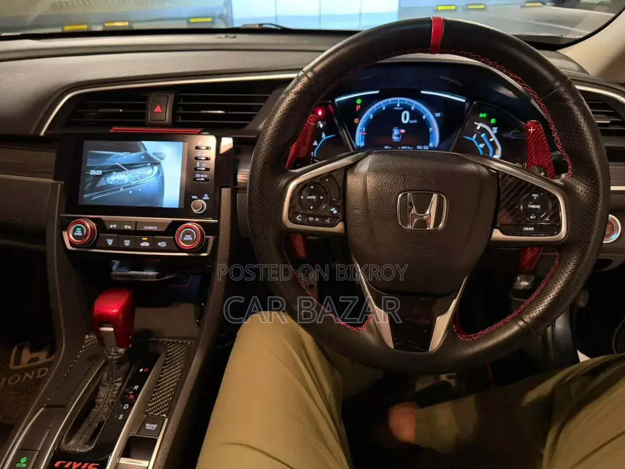 Honda Civic EX Sedan 2019 Blue
