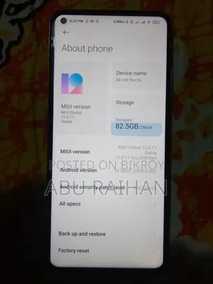 Xiaomi Mi 10T Pro 5G 256 GB Blue