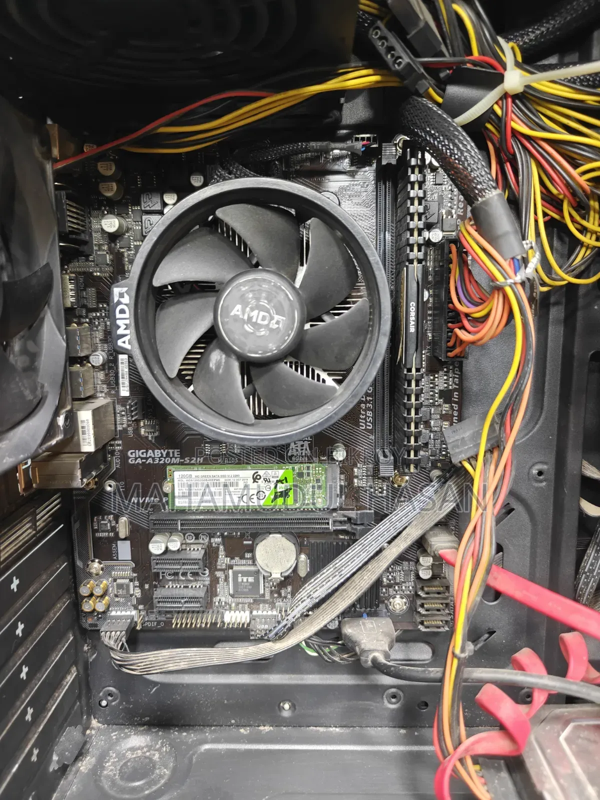 Desktop Computer 8GB AMD Ryzen 3 HDD+SSD 128GB