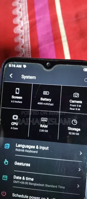 Itel Vision 1 Pro 32 GB Blue