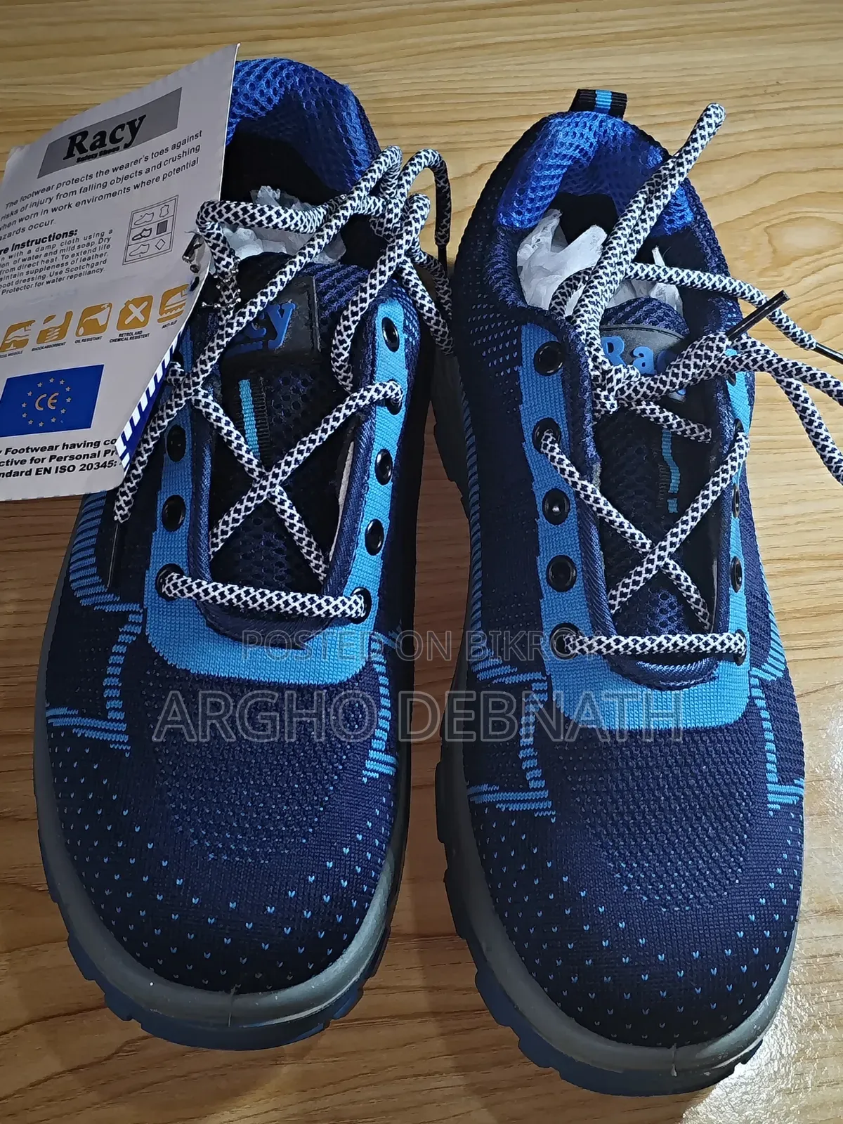 Racy Safety Shoes Size 42 EU Certified (Brand New)