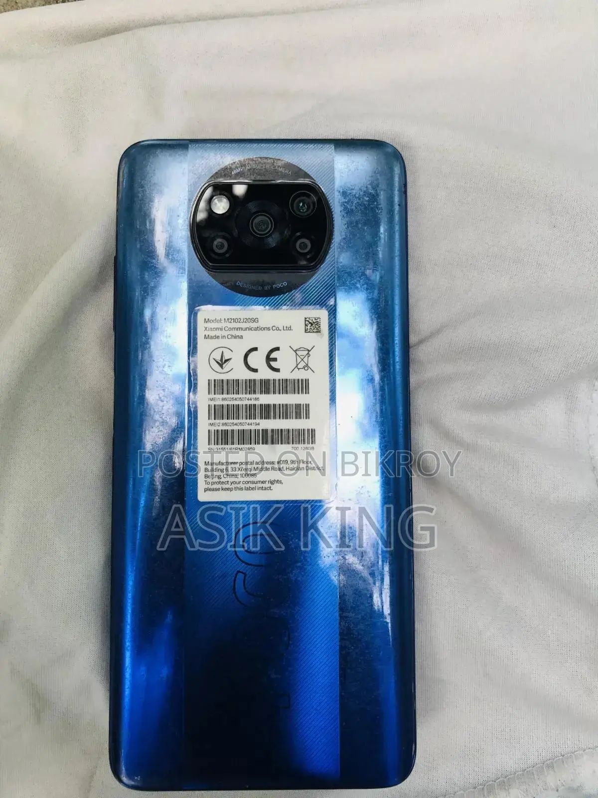 Xiaomi Poco X3 Pro 128 GB Blue