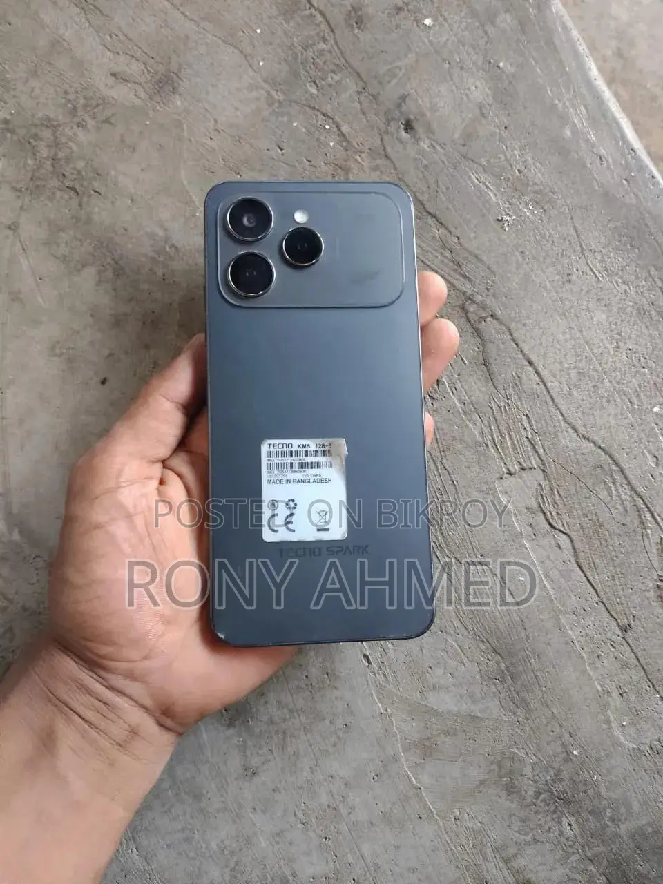 Tecno Spark 40 ১২৮ জিবি ব্ল্যাক