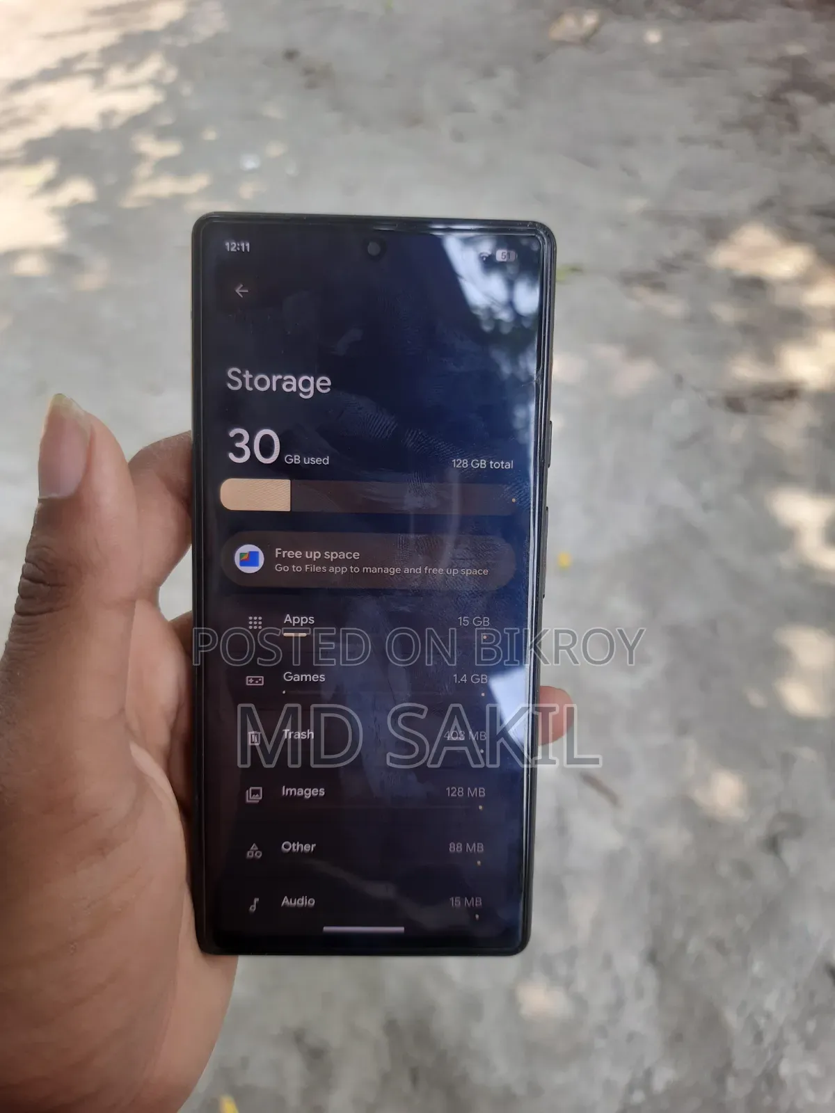 Google Pixel 6 128 GB White