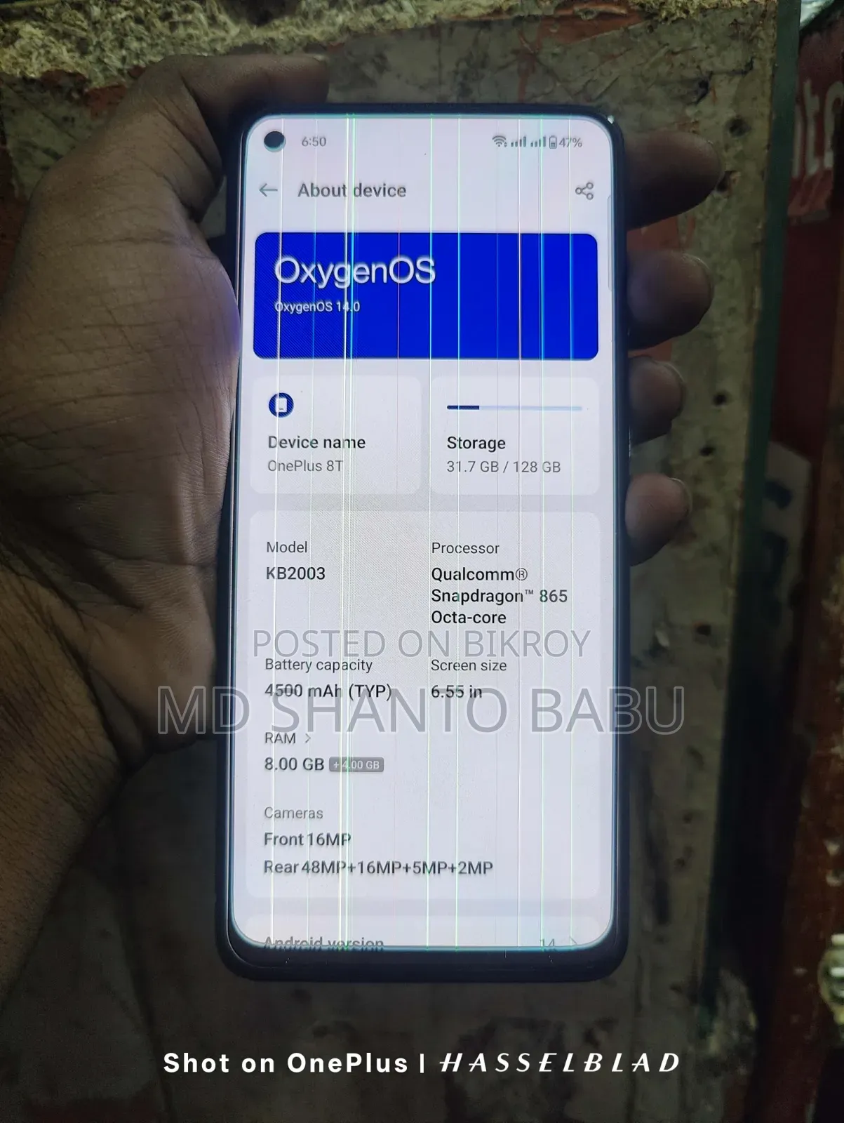 OnePlus 8T 128 GB White