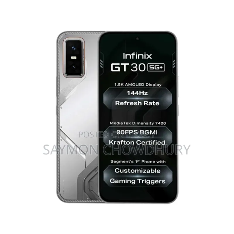 Infinix GT 30 5G 256 GB Gray