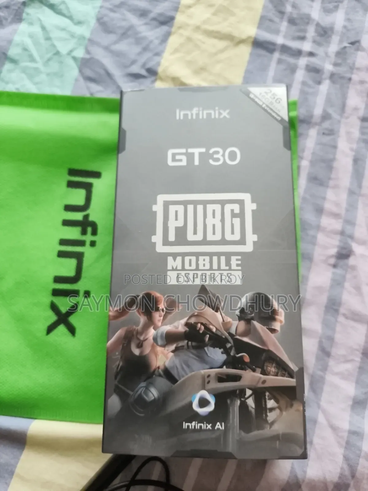 Infinix GT 30 5G 256 GB Gray