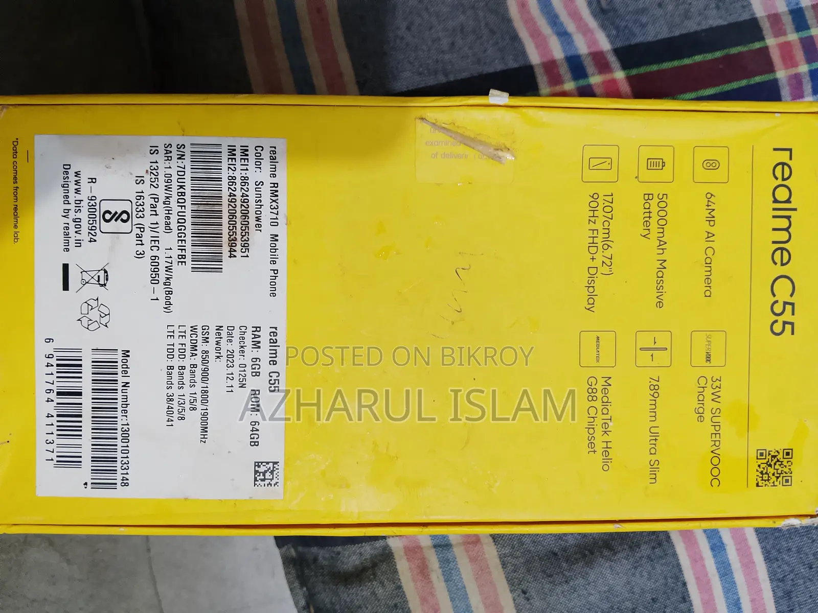 Realme C55 64 GB Gray